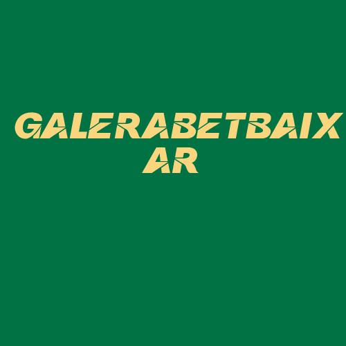 Logo da GALERABETBAIXAR